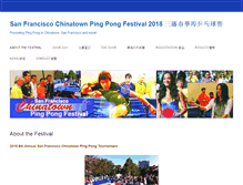 Tablet Screenshot of chinatownpingpong.org